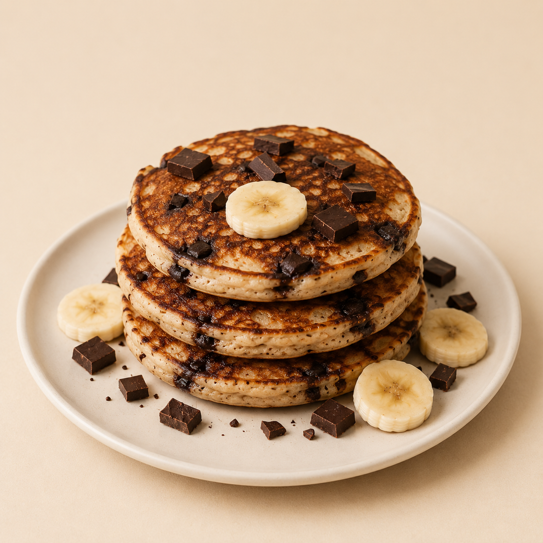 Receita: Panquecas sem glúten e sem lactose com chocolate negro