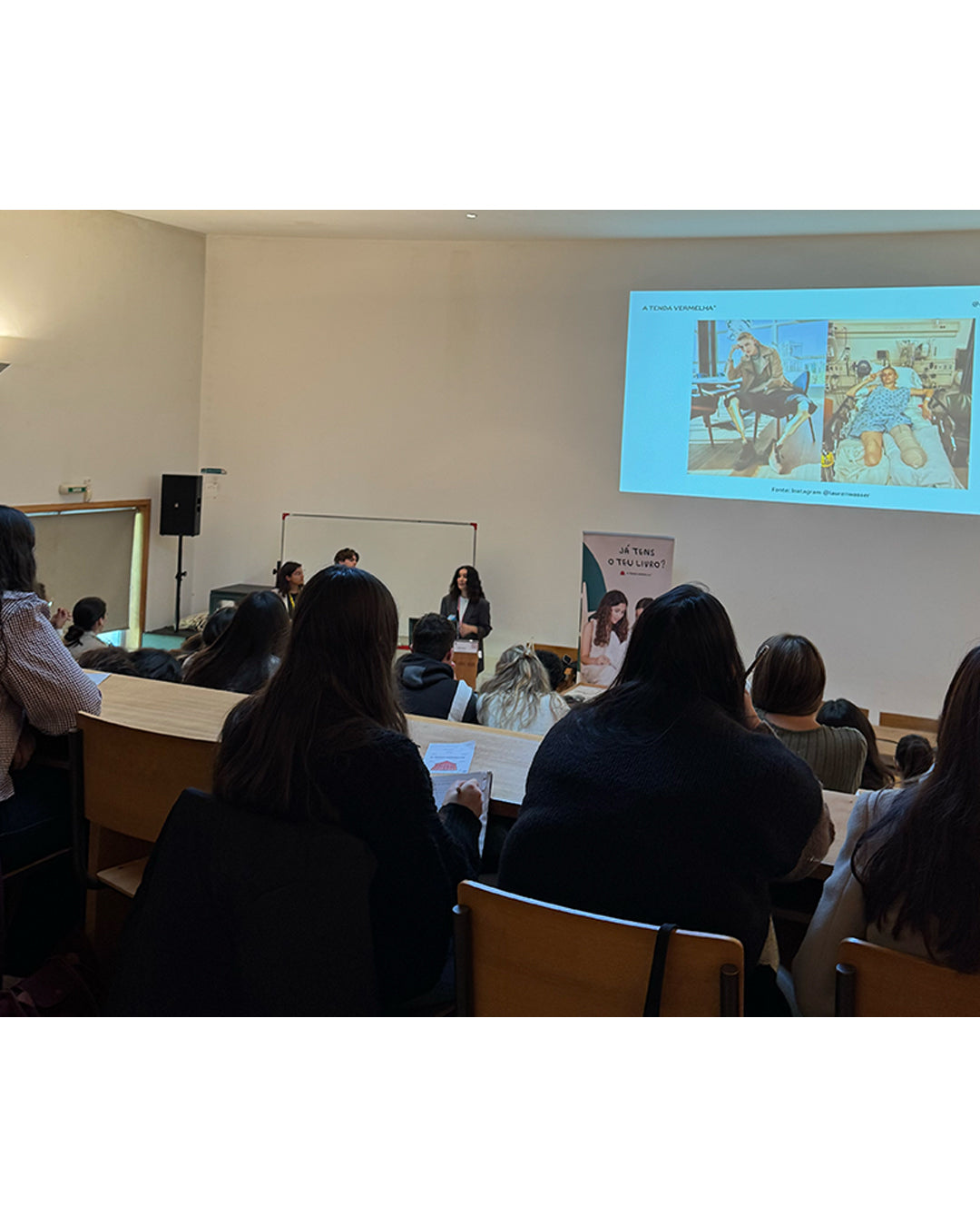 Apresentação no Instituto Politécnico de Setúbal